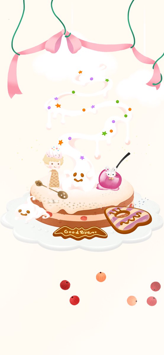 踊る生クリームちゃん🍨

#リヴリー　#うちのリヴリー