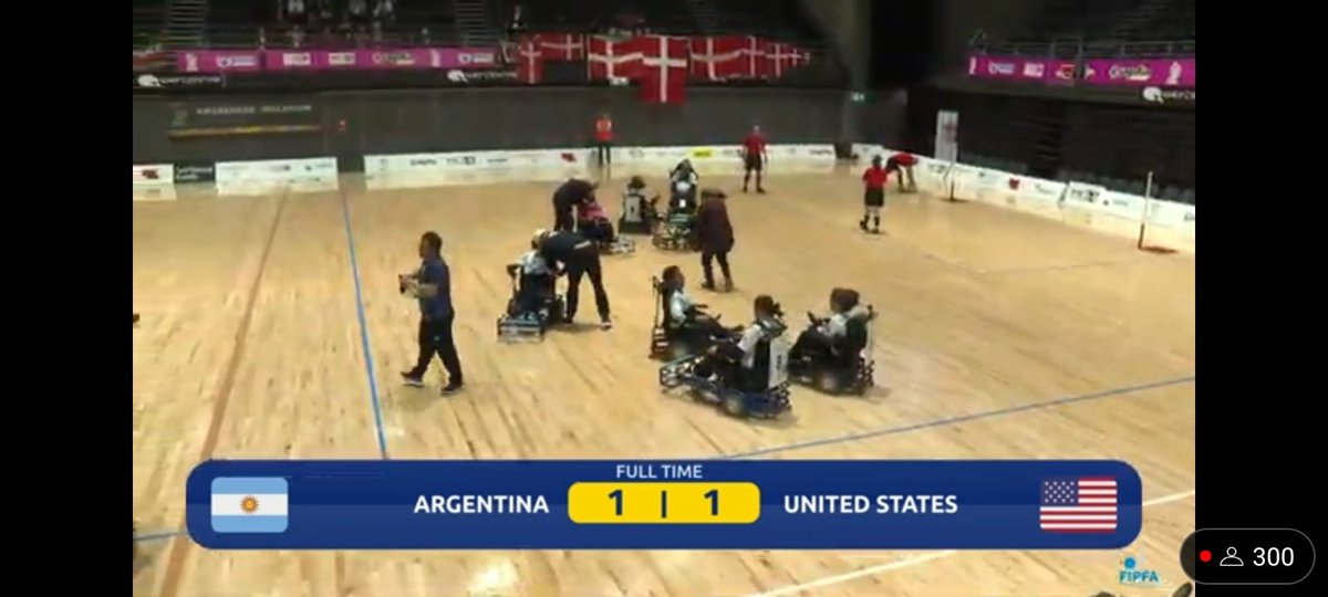 FT: USA 1-1 ARG. Argentina defends well to move on in 4th place. #USpowerNT grabs 2nd place in Round Robin Table and will play England tomorrow in the semi-finals.