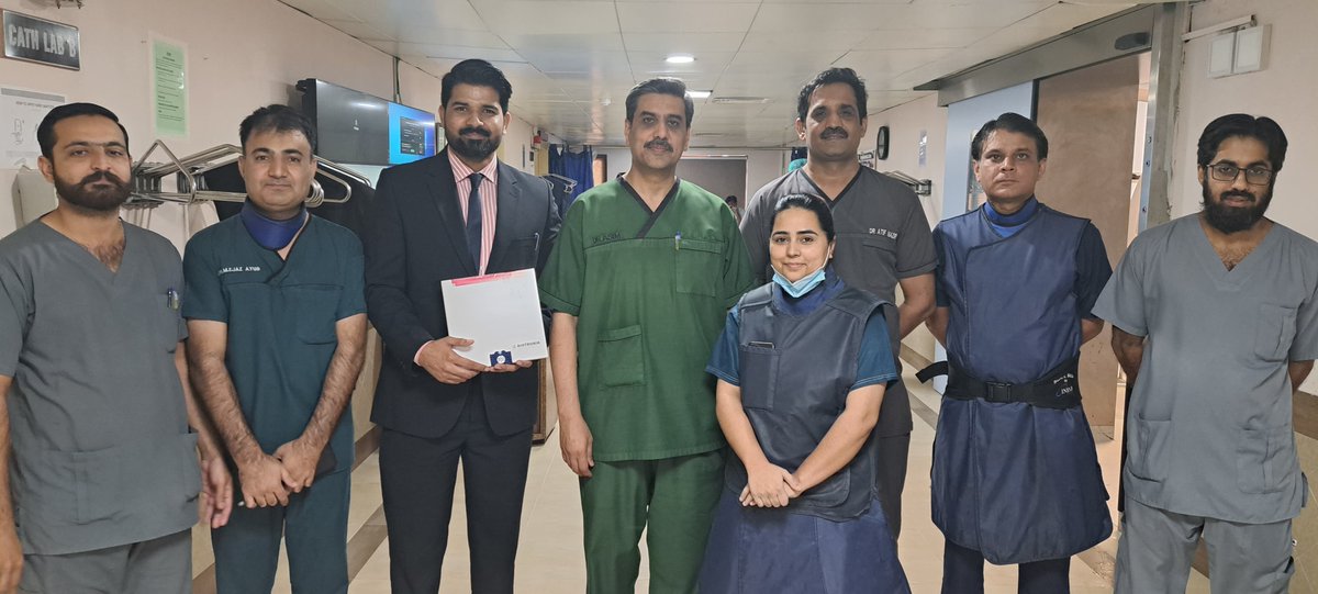 BIOTRONIK_News's tweet photo. It was an incredible week for the Orsiro Mission Drug-Eluting Stent in Pakistan! Following the first implantation in Karachi, Dr. Asim Javed has now used the first Orsiro Mission at the Rawalpindi Institute of Cardiology in Rawalpindi.
#60YearsOfInnovation #BIOTRONIKcares https://t.co/ivfxojGRDX