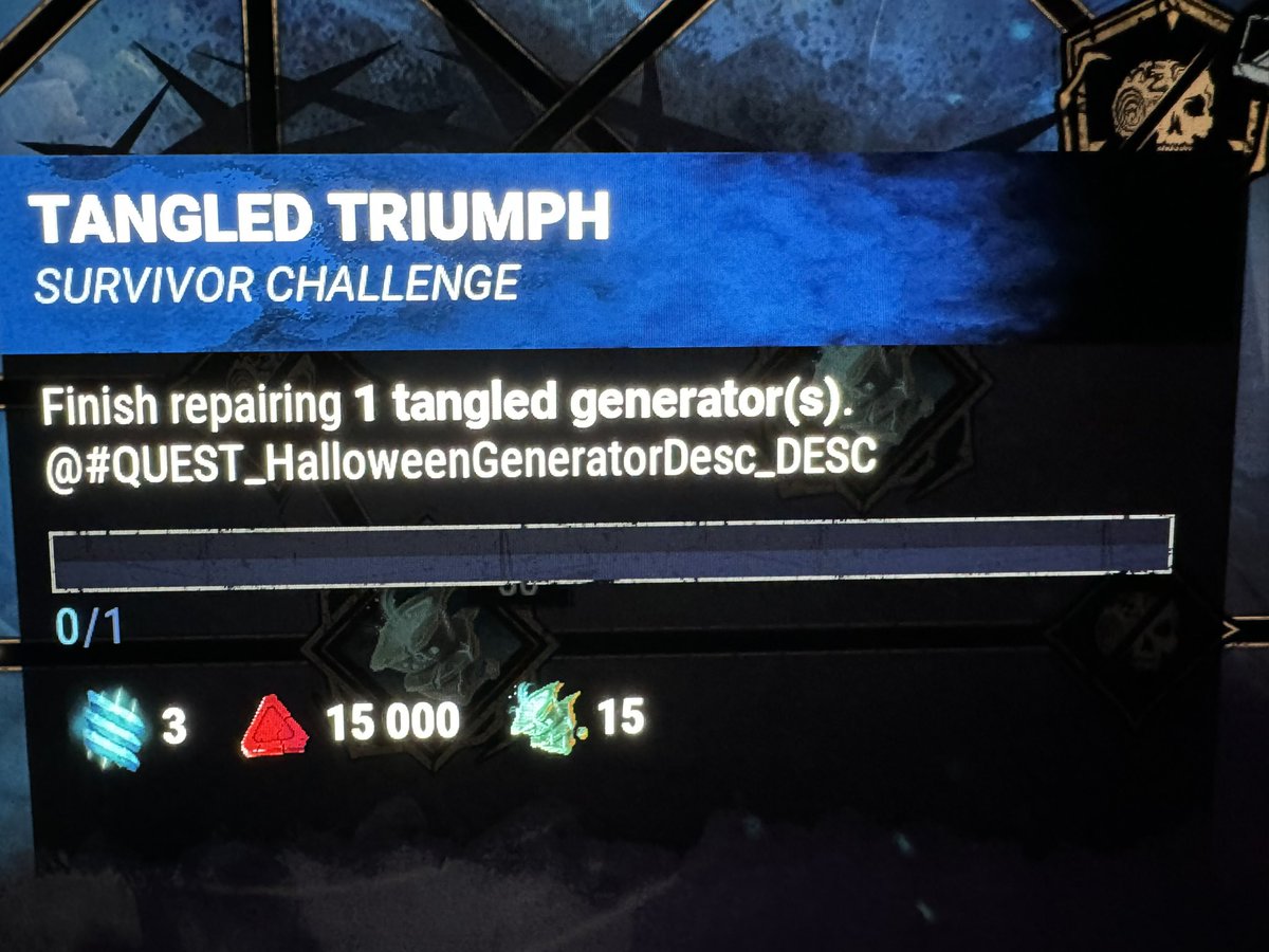NateDanielRatz's tweet photo. @DeadbyDaylight your spaghetti code is showing… https://t.co/m6fGJVuY4R