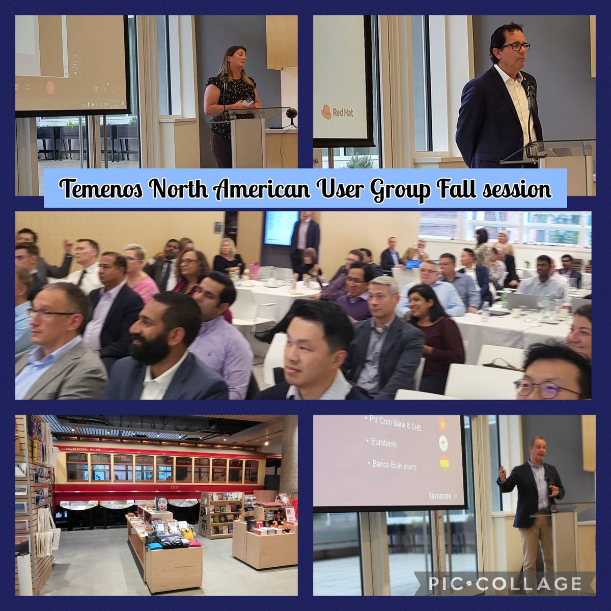 Wrapping up 2 days of presentations, discussions & collaborations from #Digital to #Core_Banking to #AI #Temeno_North_American_User_Group with #Peers&Partners. @BlueShoreNews @Temenos @OneAston_ @Uniken_Inc @RedHat @HPE @ClearSight_BI #BlueShoreTech #bank #credit unions