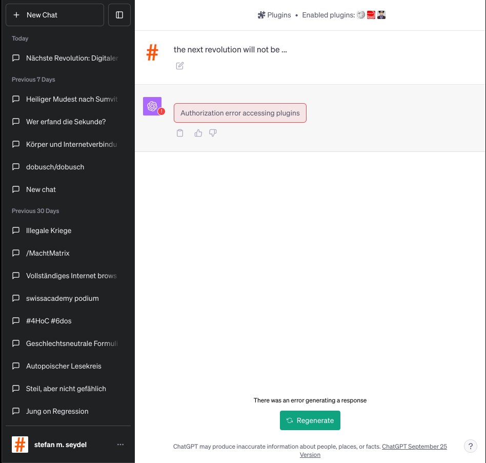 sms2sms's tweet image. weiterhin bietet @OpenAI plugins an, welche dann nicht autorisiert sind... wie elend muss ein software-team sein, welche solche probleme über monate hinweg nicht in den griff bekommt? 

meine #verschwörungstheorie: #ChatWithPDF ist zu gefährlich für die universität. und darum...
