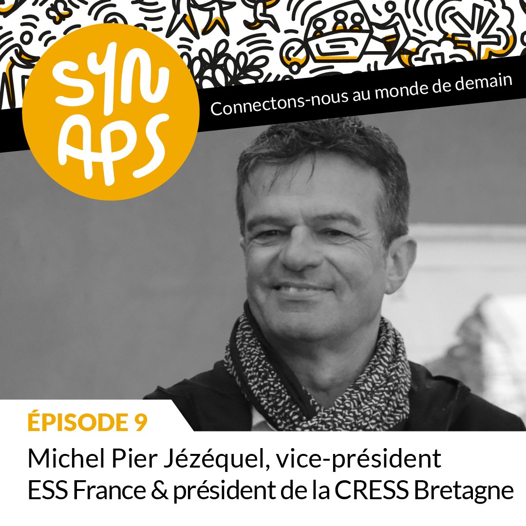 🎤 Comment l’Economie sociale et solidaire permettra un avenir soutenable ?  C'est ce que nous explique Michel Pier Jézéquel dans #Synaps  #9, le podcast pour se connecter au monde de demain.
#ESS #Transformation #economiesociale
 
À écoutez ici :  
👉  zurl.co/bgIk