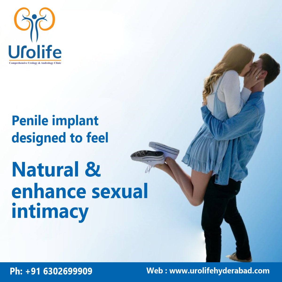 Penile implant designed to feel

Natural & enhance sexual intimacy 

Best penile treatment in Hyderabad 

#penileimplant #penileimplants #penileimplantcost #penileimplantsurgery #maleinfertility #male #infertility #infertilityjourney #infertilitysupport #andrology #andrologyteam