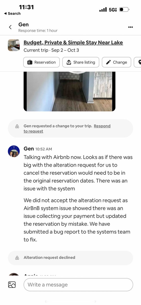49erbabe08's tweet photo. When you do business with @AirbnbHelp  @Airbnb  You get extorted &amp; ripped off!!! #beware #viral2023 #SCAM #Scamily #ScamAlert https://t.co/36tr7naoQx