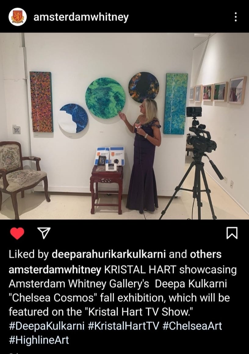 DeepakulAAT's tweet image. Happy to share that my paintings featured at Amsterdam Whitney Gallery at NYC will appear on The Kristal Hart TV show.

#amazonhome
#interierdesign
#architect
#architectdesign

#Art #Artist #TheFlow #DeepaKulkarni #artwork #artistsoninstagram #artgallery #artstudio