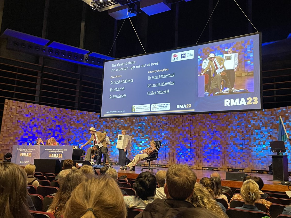 The one certain outcome of the #RMA23 great debate is that rural generalists can do absolutely anything… except perhaps acting