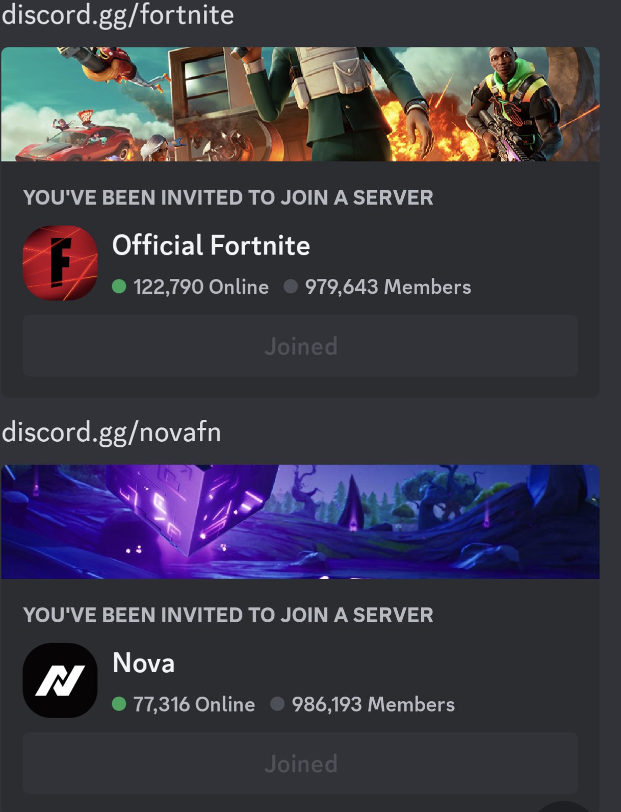 PеQu on X: The @ProjectNovaFN Discord Server now has more members than the  Official Fortnite Discord 👀  / X