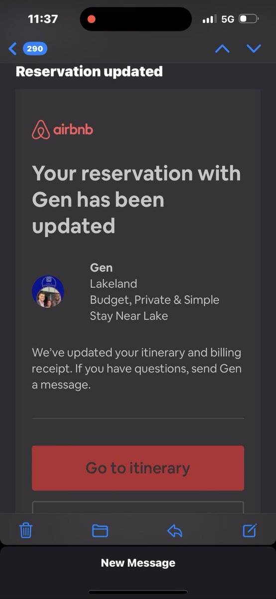 49erbabe08's tweet photo. @AirbnbHelp I was a victim to this scam! Extorted by host! Still waiting for an AirBNB supervisor to call me 7 days later &amp; 35 representatives later!!! 🤣🤣🤣  Absolutely would not recommend anyone to do business with AirBNB https://t.co/5XVcKDUn6i