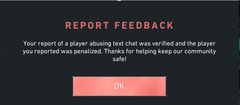 :^)

Cleaning up online gaming communities since 1994