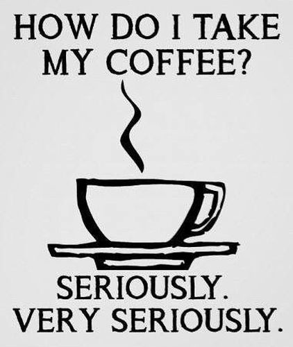 Guten Morgen Welt. Good Morning World. Erstmal Kaffee.