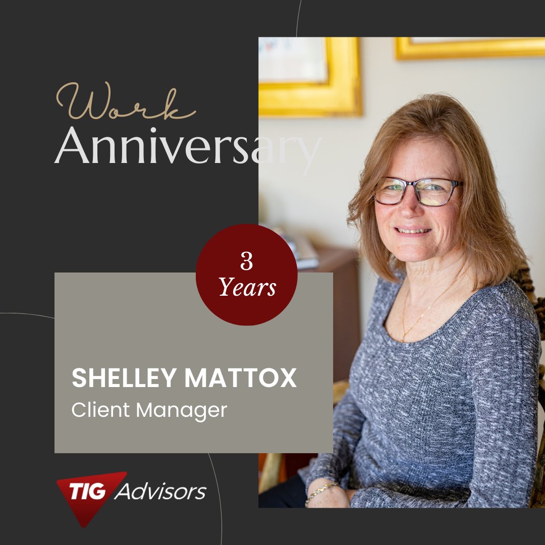 Happy TIG Anniversary Shelley!

Shelley brings enthusiasm and dedicated work ethic to the office every day. We appreciate you and are so thankful to have you on TeamTIG.

#worklife #TIGlife #TIGCares #celebratingyou #InsuranceMatters