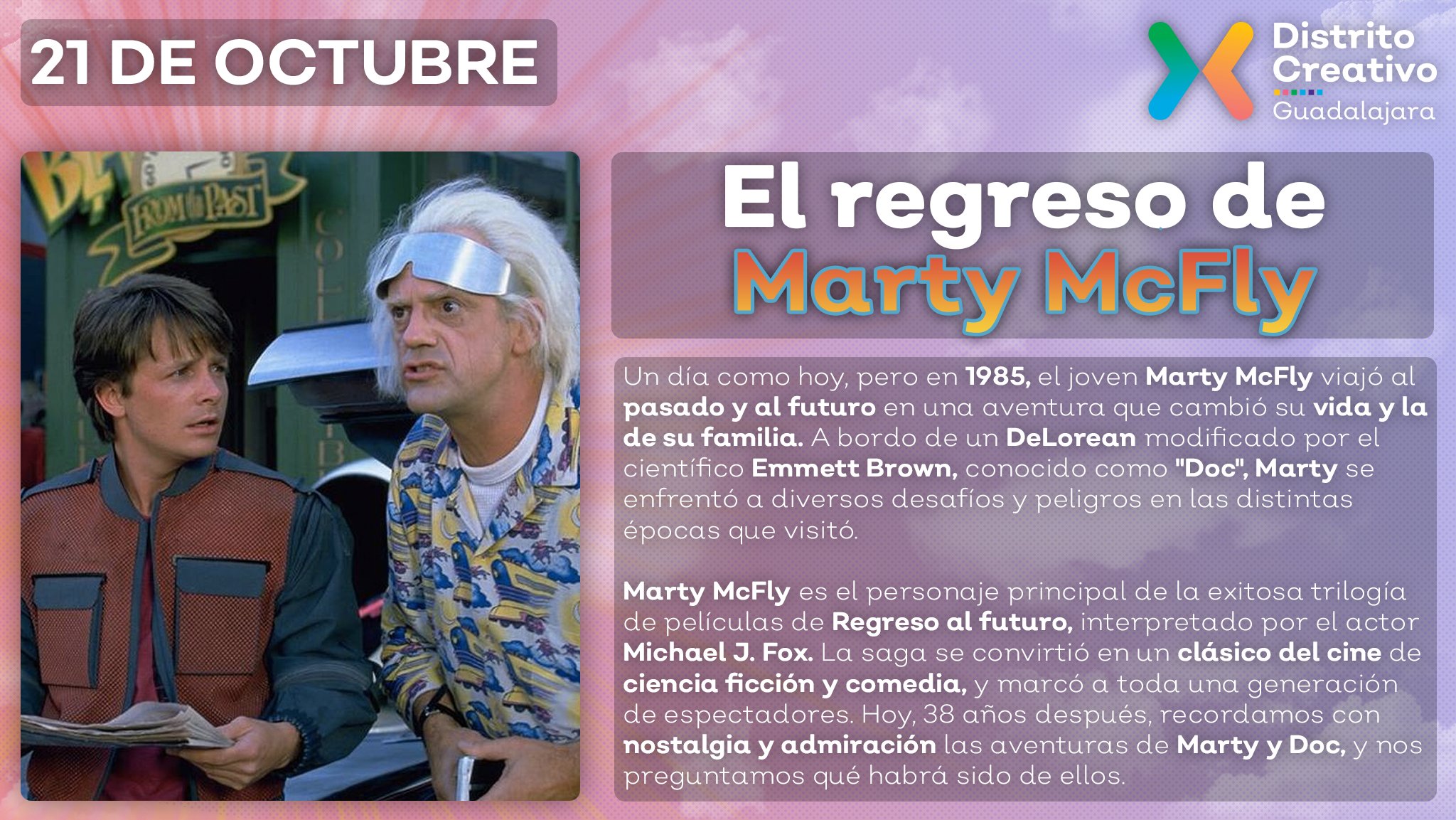 Regreso al futuro 4. ¿Quién es Marty Mcfly?