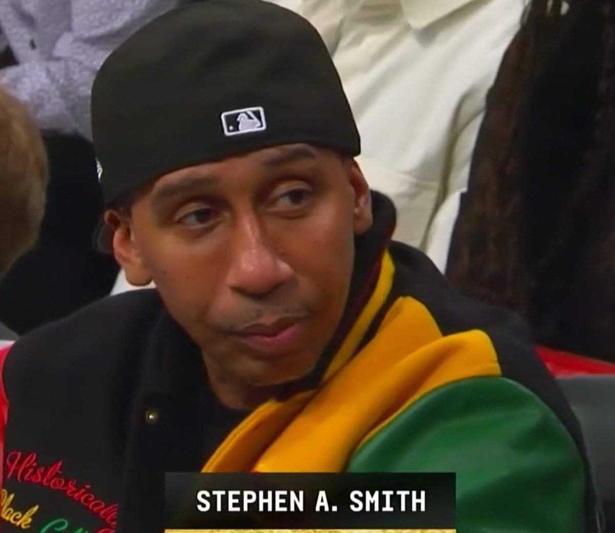 pghtos's tweet photo. Stephen A Smith @LeBatardShow #lookslikegame #lookslike an extra in New Jack City https://t.co/FD26MFozY6