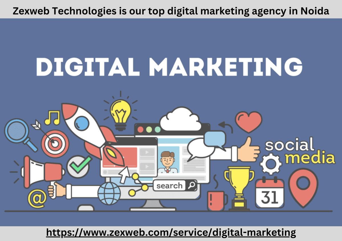 Zexweb Technologies: Noida's Premier Digital Marketing Agency

#bestdigitalmarketingcompanyinnoida #digitalmarketingagencyinnoida #digitalmarketingserivces

For more information visit our website :- zexweb.com/service/digita…