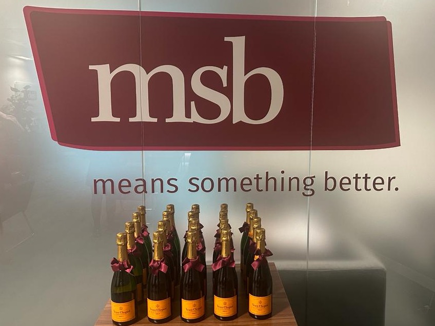 MSBSolicitors's tweet photo. That's 20 bottles of champagne to celebrate 20 incredible MSB lawyers being named across The Legal 500 and today's newly released Chambers and Partners rankings!

Amazing work, everyone 👏 This is a fantastic achievement!

#MeansSomethingBetter @TheLegal500  @ChambersGuides https://t.co/emxkYptX1O