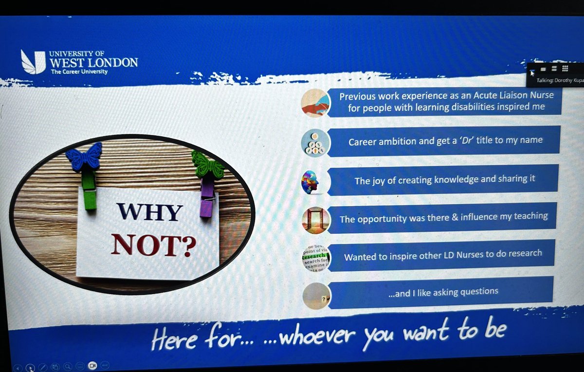 Ben Briggs (@therealsprigger) on Twitter photo <a href="/wakups/">Dr. Dorothy Kupara</a> asks learning disability nurses, โwhy notโ get involved in research? Itโs an opportunity to influence, share knowledge and inspire other learning disability nurses to get involved! <a href="/DavidHarling1/">David Harling</a> <a href="/Hud_HHS/">School of Human and Health Sciences</a> <a href="/teamCNO_/">teamCNO ๐</a> <a href="/MckieAmanda/">amanda mckie</a> @samabdulla <a href="/wakups/">Dr. Dorothy Kupara</a> asks learning disability nurses, โwhy notโ get involved in research? Itโs an opportunity to influence, share knowledge and inspire other learning disability nurses to get involved! <a href="/DavidHarling1/">David Harling</a> <a href="/Hud_HHS/">School of Human and Health Sciences</a> <a href="/teamCNO_/">teamCNO ๐</a> <a href="/MckieAmanda/">amanda mckie</a> @samabdulla