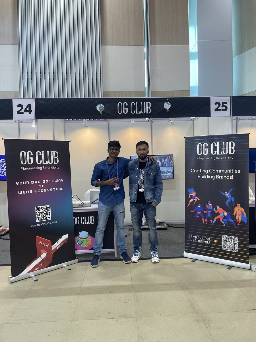 VXVHub's tweet image. OG OG folks🤜🤛

Meet our team at @CoinDCX #Unfold2023!

Don’t forget to visit us and bid a “Hi👋”!