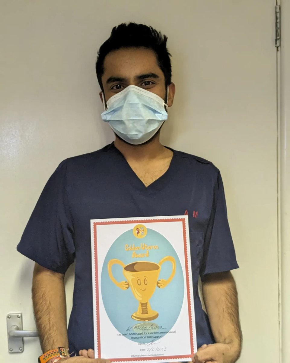 Aseem Mishra (@amishra123) on Twitter photo 🏆Ecstatic to win #GoldenUterusAward for CVD Prevention in #GM🌟Embrace menopause as your #HeartHealth turning point! 📣 Join the movement already making healthier choices today! 🎉Small steps make a big impact. Let's #BeatCVD together! <a href="/doctormkumar/">Manisha Kumar</a> <a href="/NHS_GM/">NHS Greater Manchester</a> <a href="/BrMenopauseSoc/">British Menopause Society</a> 🏆Ecstatic to win #GoldenUterusAward for CVD Prevention in #GM🌟Embrace menopause as your #HeartHealth turning point! 📣 Join the movement already making healthier choices today! 🎉Small steps make a big impact. Let's #BeatCVD together! <a href="/doctormkumar/">Manisha Kumar</a> <a href="/NHS_GM/">NHS Greater Manchester</a> <a href="/BrMenopauseSoc/">British Menopause Society</a>