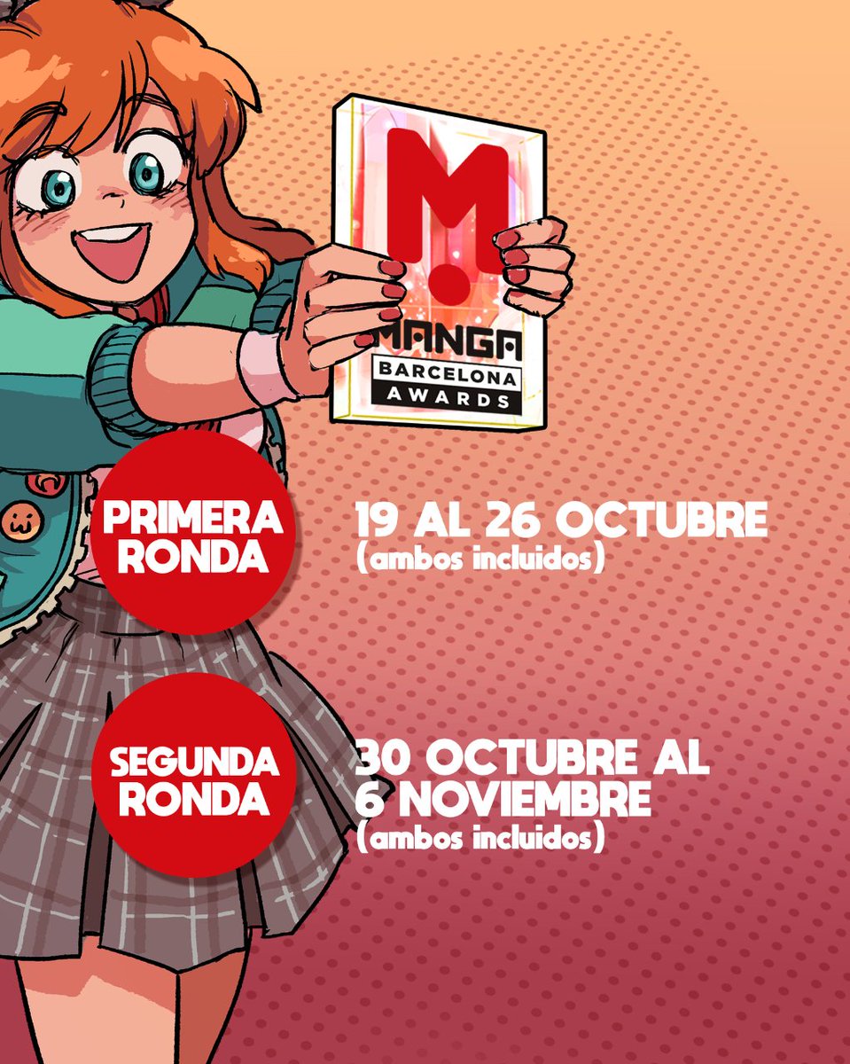 MANGAbcn's tweet image. Tornen els #MangaBarcelonaAwards 2023, els premis que volen reconèixer les millors obres de manga i anime publicades en l’últim any.

𝗢𝗻 𝗹𝗮 𝘀𝗲𝗻𝘁𝗲𝗻𝗰𝗶𝗮 𝗼𝘁𝗮𝗸𝘂 𝗹𝗮 𝗳𝗮𝘀 𝗧𝗨 🫵