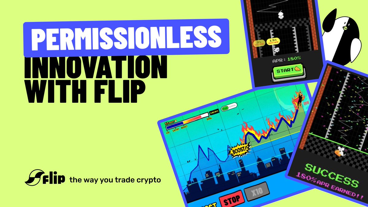 How are we ushering in the new era of gamified options trading with FLIP? 

Dive in to find out more about how we're introducing a multi-dimensional trading experience for the courageous, the curious, and the adventurous 👇

The trading game doesn't need an upgrade. It needs to