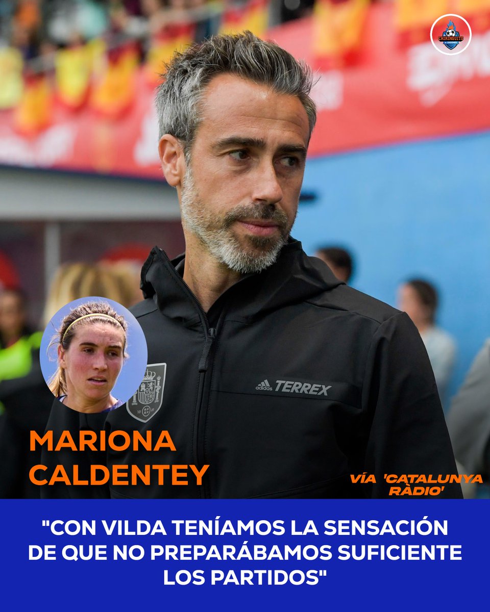 elchiringuitotv's tweet photo. 🚨 "Con VILDA teníamos la sensación de que no preparábamos SUFICIENTE los partidos".

❌ "Que tácticamente no teníamos los recursos que había que tener".

ℹ️ Las palabras de Mariona Caldentey en 'Catalunya Ràdio'. https://t.co/M4ZLuMJjaW
