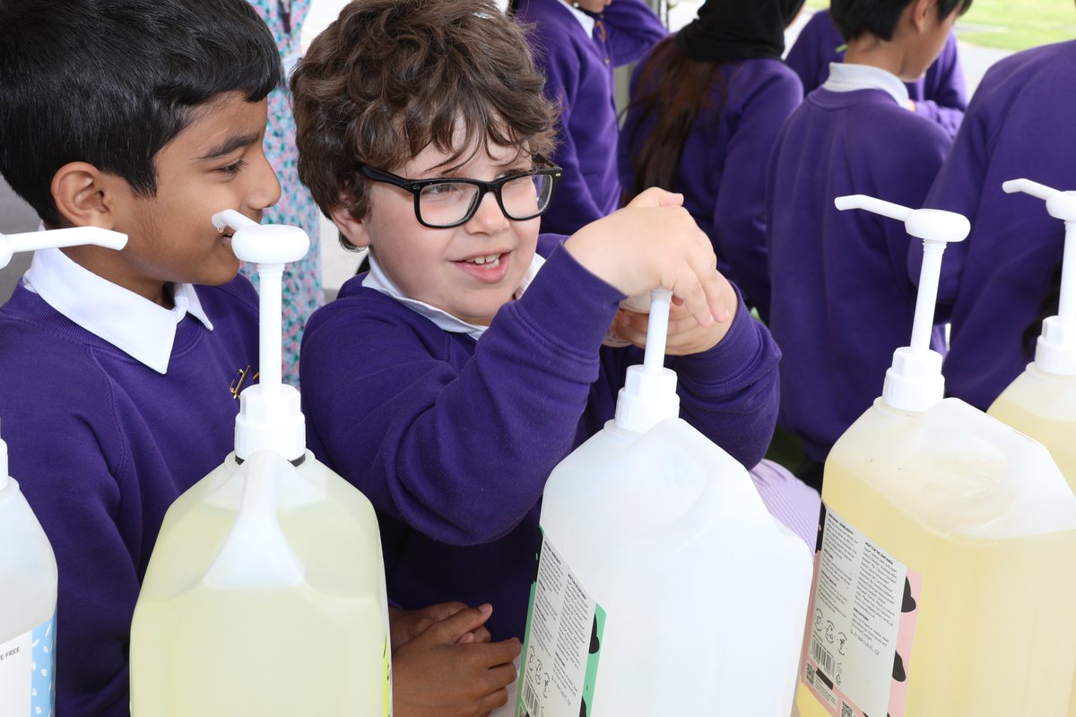 PupilsProfit's tweet photo. The amazing team at Springwell School will be opening their refill shop today, and launching a loyalty scheme, and helping customers to fill in their questionnaires
@LBofHounslow #HestonInTheLoop #CEweek2023
for more info@pupilsprofit.com https://t.co/GxBWlMC9st
