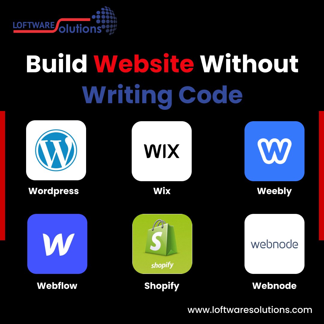 loftware_S's tweet image. Dreaming of Your Perfect Website? ✨🌐 Say Goodbye to Coding Hassles!
💻🚫 Explore The Magic of WordPress, Wix, Weebly, Webflow, Shopify, and Webnode! 🚀
🔓 Create Your Online Masterpiece Hssle-Freea.

💪 #loftwaresolutions #WebsiteDreams #NoCode #WebDesign #DigitalDreams