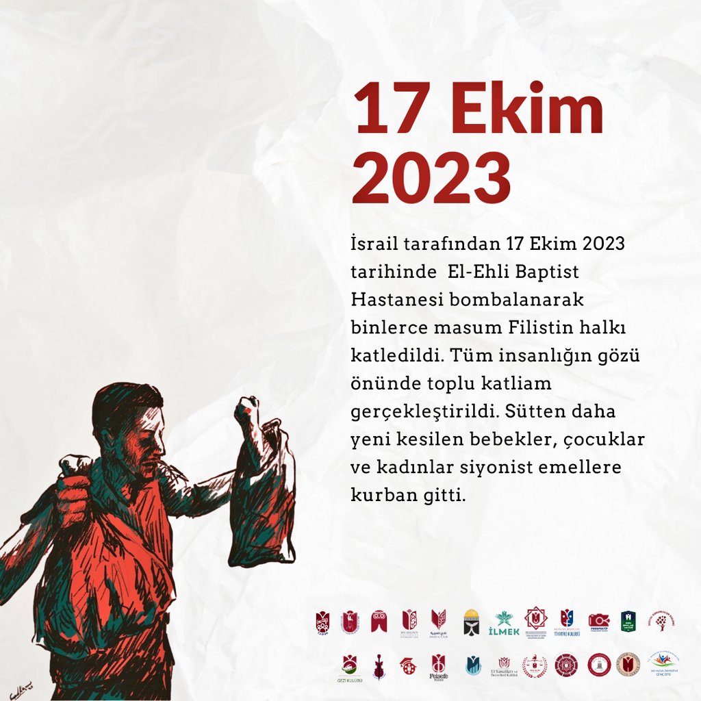 ihumedeniyet's tweet photo. İbn Haldun Üniversitesi Öğrenci Kulüpleri olarak hazırladığımız ortak bildiriye ulaşabilirsiniz. Zulmü durdurmak ve mazlumun yanında olmak adına tüm müslümanları tek yürek olmaya davet ediyoruz.

#zionistterror https://t.co/IRkdfhjpeC