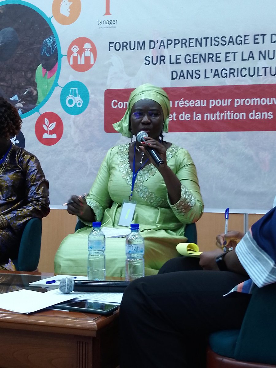 Yamchrist23's tweet photo. "La #nutrition joue un rôle important dans le #développement psychomoteur des individus" Lydia TAPSOBA de l'Ambassade des Pays-Bas 

#IGNITEforChange #BurkinaFaso https://t.co/vNSXnbxXi5