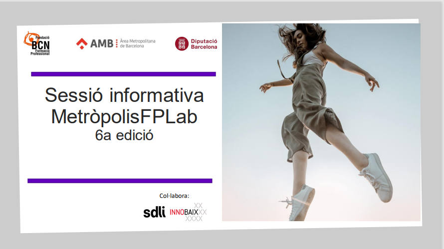 fundaciobcnfp's tweet photo. 🟣#MetròpolisFPLab
Avui, sessió de presentació de la 6a edició, on les empreses i institucions han presentat els seus reptes reals. Obrim període d'inscripcions fins el 10/11, si voleu participar, cal completar: https://t.co/y3Ih7T1KJk

Busquem el talent innovador de l'FP!🧠💡 https://t.co/OjMqnwe4Xp
