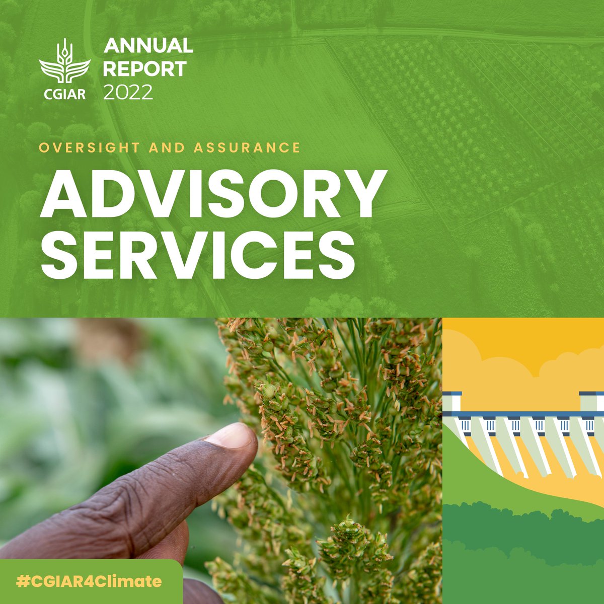 CGIAR's tweet image. 💫 In 2022, the efforts of @isdc_cgiar, @cgiarspia, and @IAES_CGIAR contributed to the CGIAR System’s effectiveness, its culture of continual learning, and its transition to #OneCGIAR.
Read all about it 👉 on.cgiar.org/3EvHSHW
#CGIAR4Climate