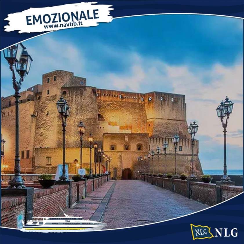 NLG_IT's tweet photo. Vi auguriamo una buona giornata dal maestoso Castel dell'Ovo! #NLG #salpaconnoi #napoli https://t.co/YxZe841e8i