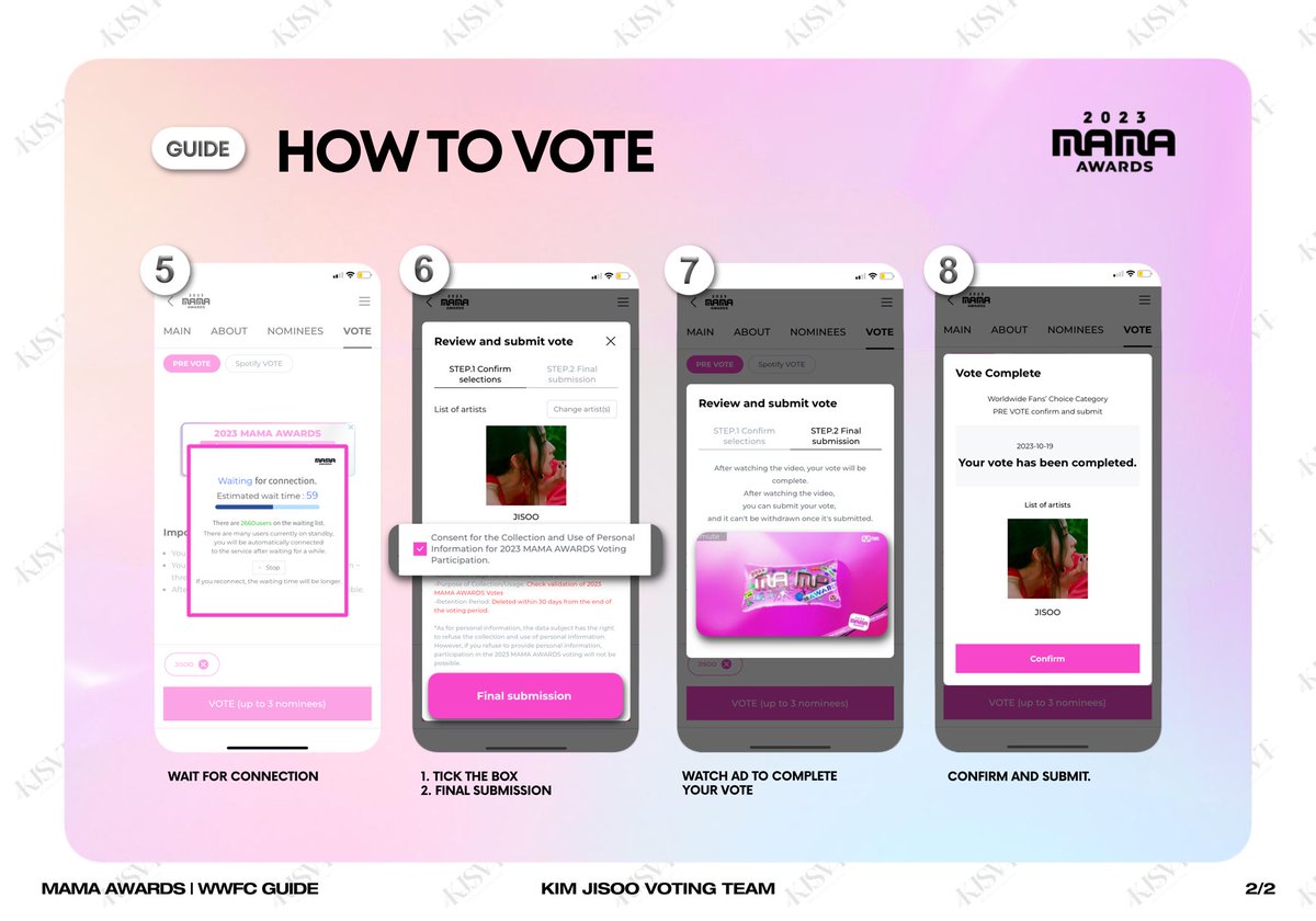 KIM JISOO VOTING TEAM tweet media