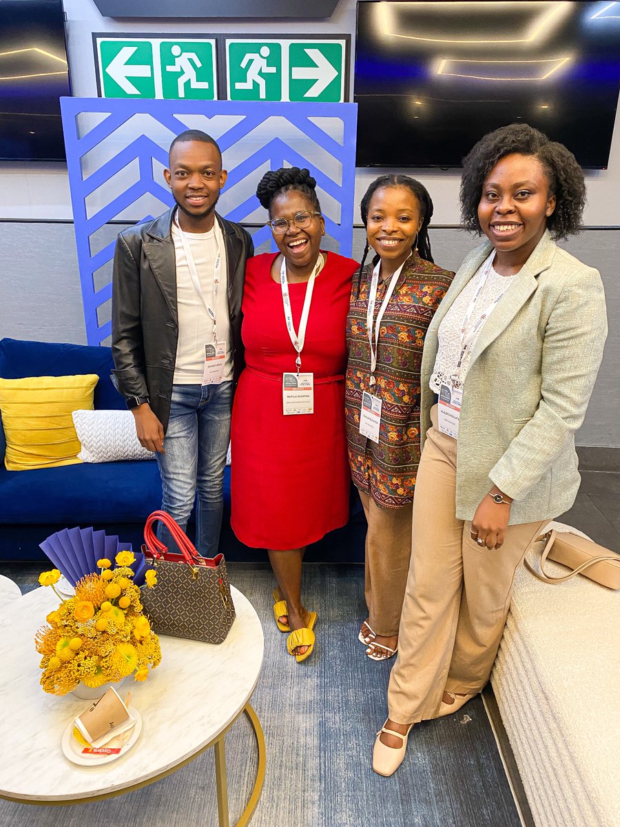 tsholo_nkosi27's tweet photo. Today we are engaging in insightful discussions at the’Future of Work Dialogue' where we're exploring how collaboration and innovation are keys to solving today’s problems ft BRICS Chairperson of SA Skills Working Group Mapule Ncanywa,whose inspiration drives us forward.
#IFOW https://t.co/4h4JTormMF