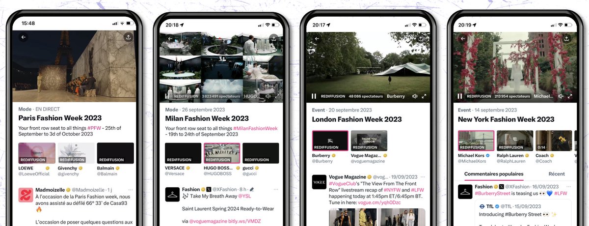 Fashion tweet media