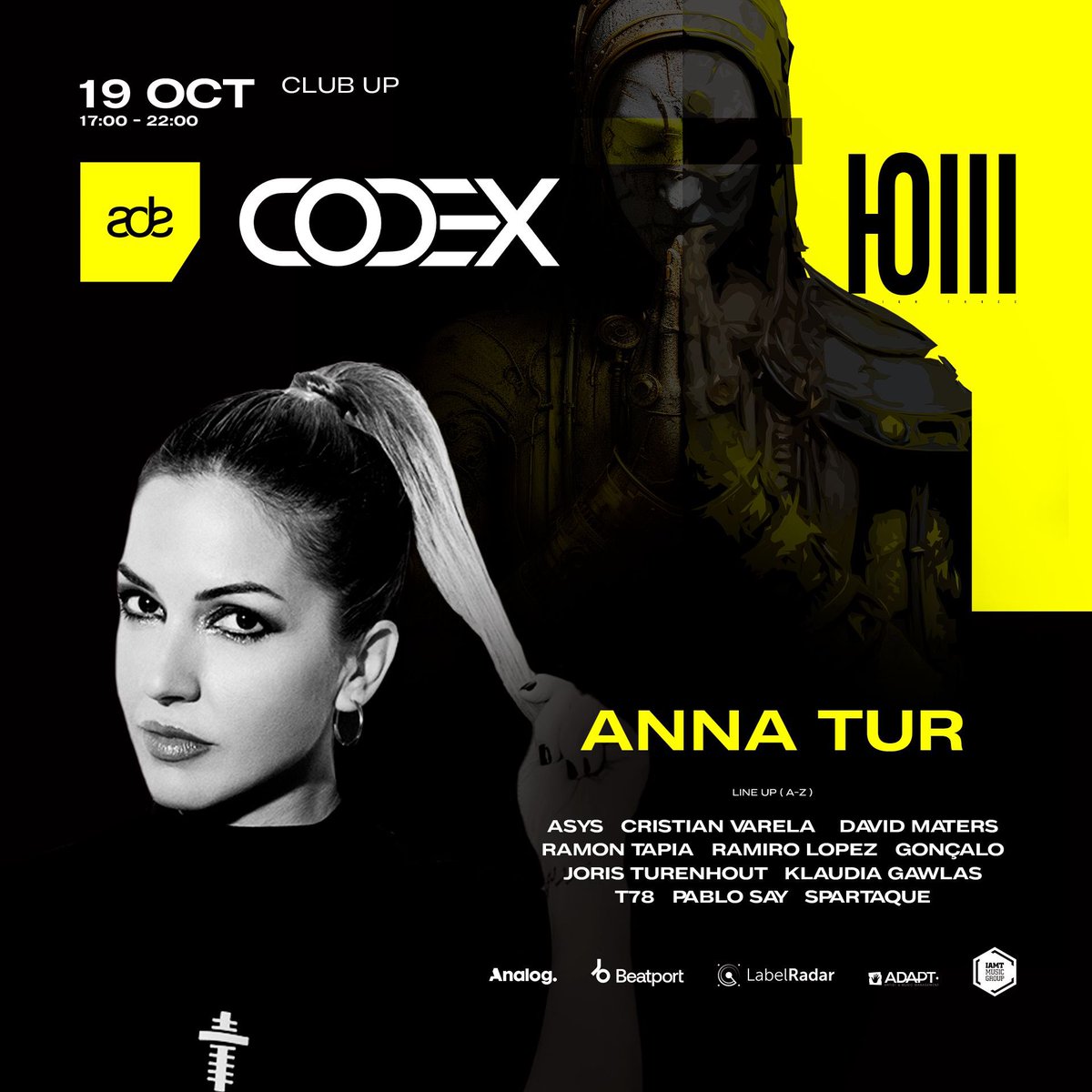 annaturdj's tweet photo. Today @ADE_NL #ade #codex #unionthree 🔥 https://t.co/Zt3fnxSRwy