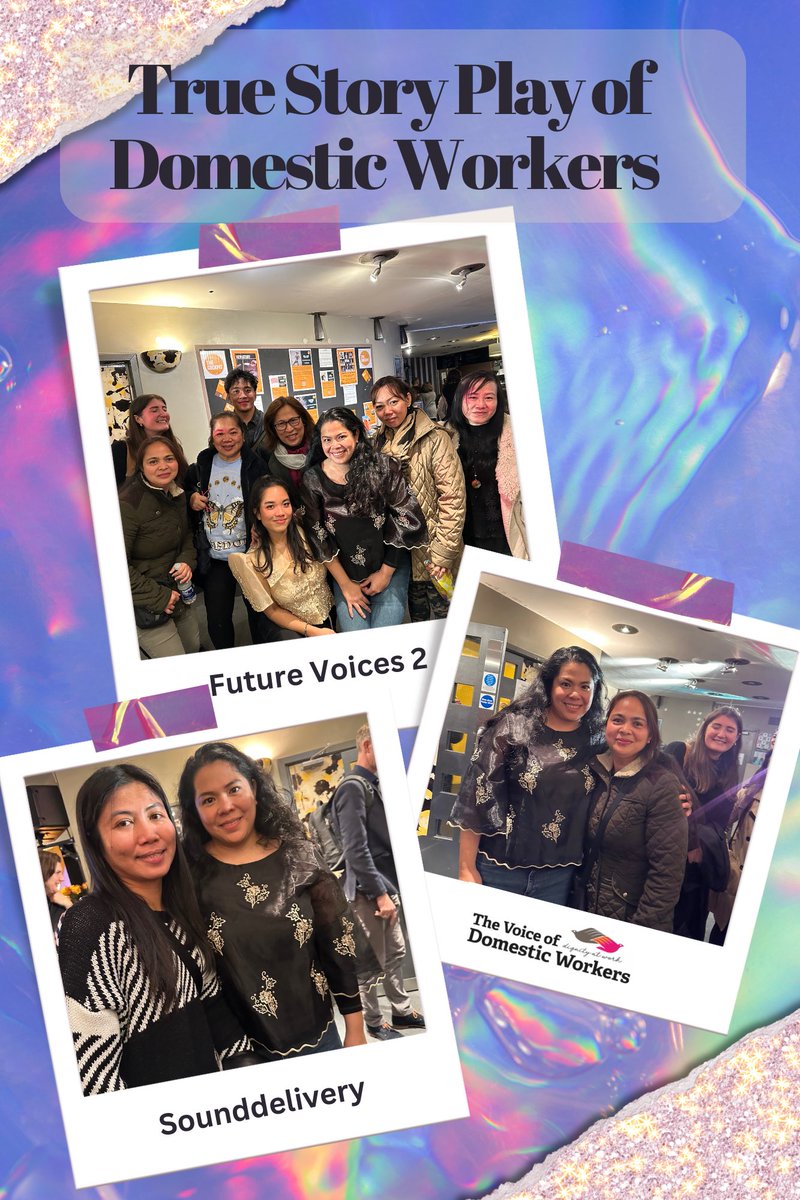 On Oct. 18th, we watched based on the stories of overseas domestic workers through the FDWA. In foreign lands, we have fought the battle, the sadness, and the problem but it was painful because we can't fight against employers who ‘abuse us’! #vodw #sounddelivery #futurevoices2