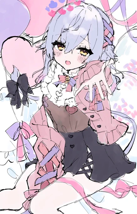 ラフと完成 