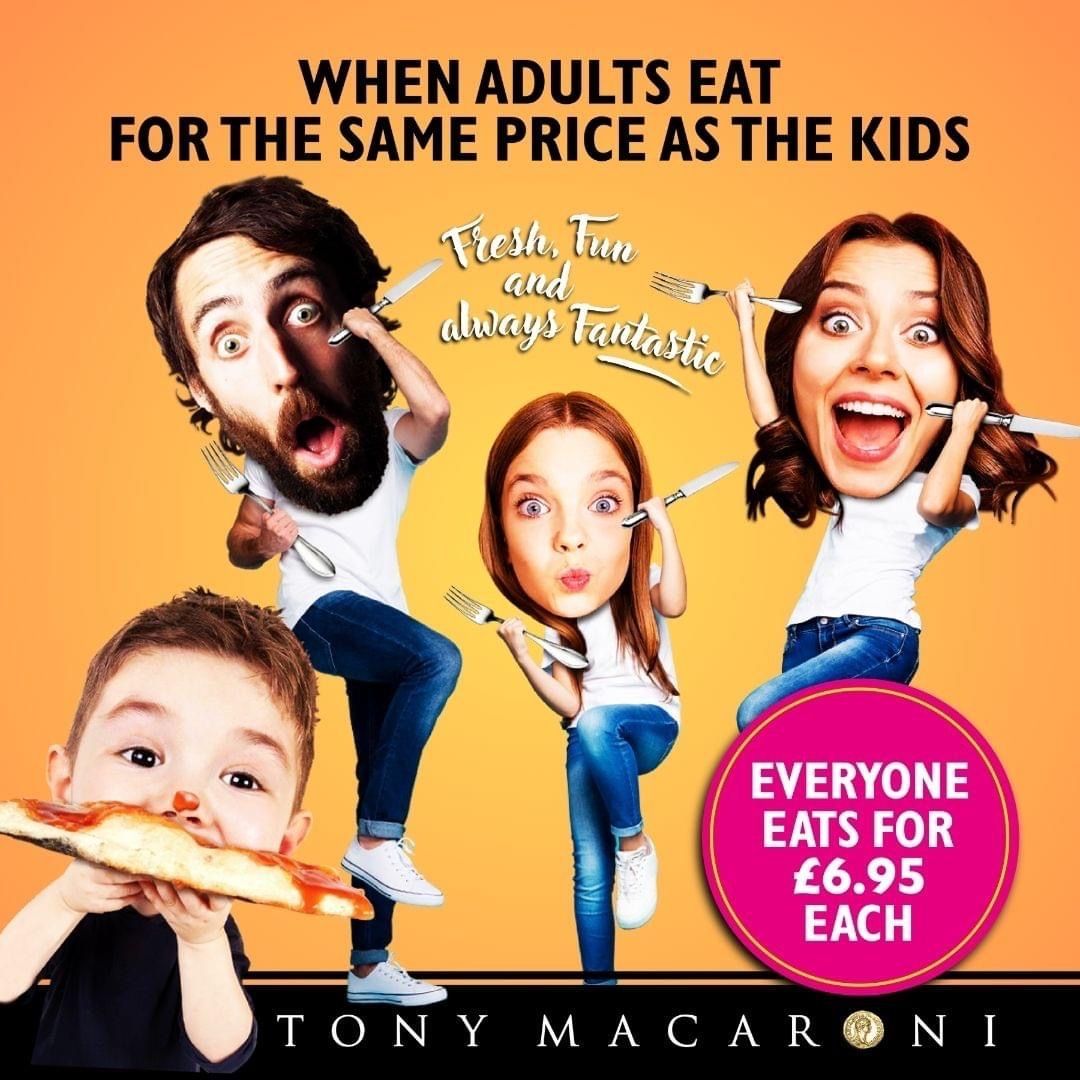 Livingston Football Club (@livifcofficial) on Twitter photo This October Mid-Term Break, the whole family eats for £6.95 each before 6.30pm Mon-Thu & 5pm on Friday with our legendary <a href="/_TonyMacaroni/">Tony Macaroni</a> Presto Menu and our Kids Menu to keep the little ones happy!
Runs until Fri 20th Oct 2023
Book now👇🏻
buff.ly/3tB7dxX This October Mid-Term Break, the whole family eats for £6.95 each before 6.30pm Mon-Thu & 5pm on Friday with our legendary <a href="/_TonyMacaroni/">Tony Macaroni</a> Presto Menu and our Kids Menu to keep the little ones happy!
Runs until Fri 20th Oct 2023
Book now👇🏻
buff.ly/3tB7dxX