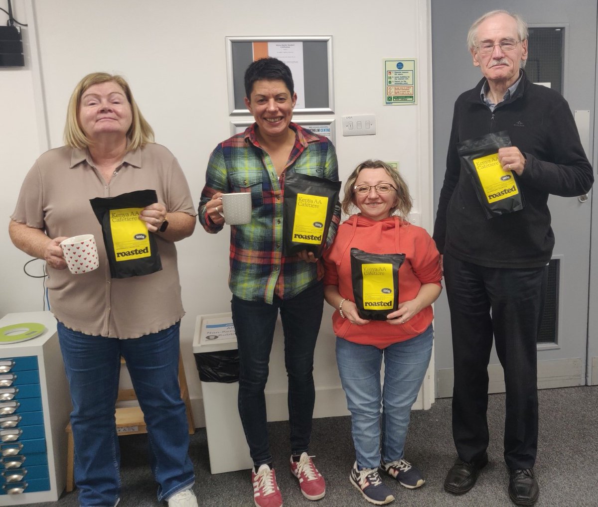 Big thank you to <a href="/roastedbrighton/">roasted</a> for kindly giving us this coffee! Our coffee-loving office team are very happy! ☕️