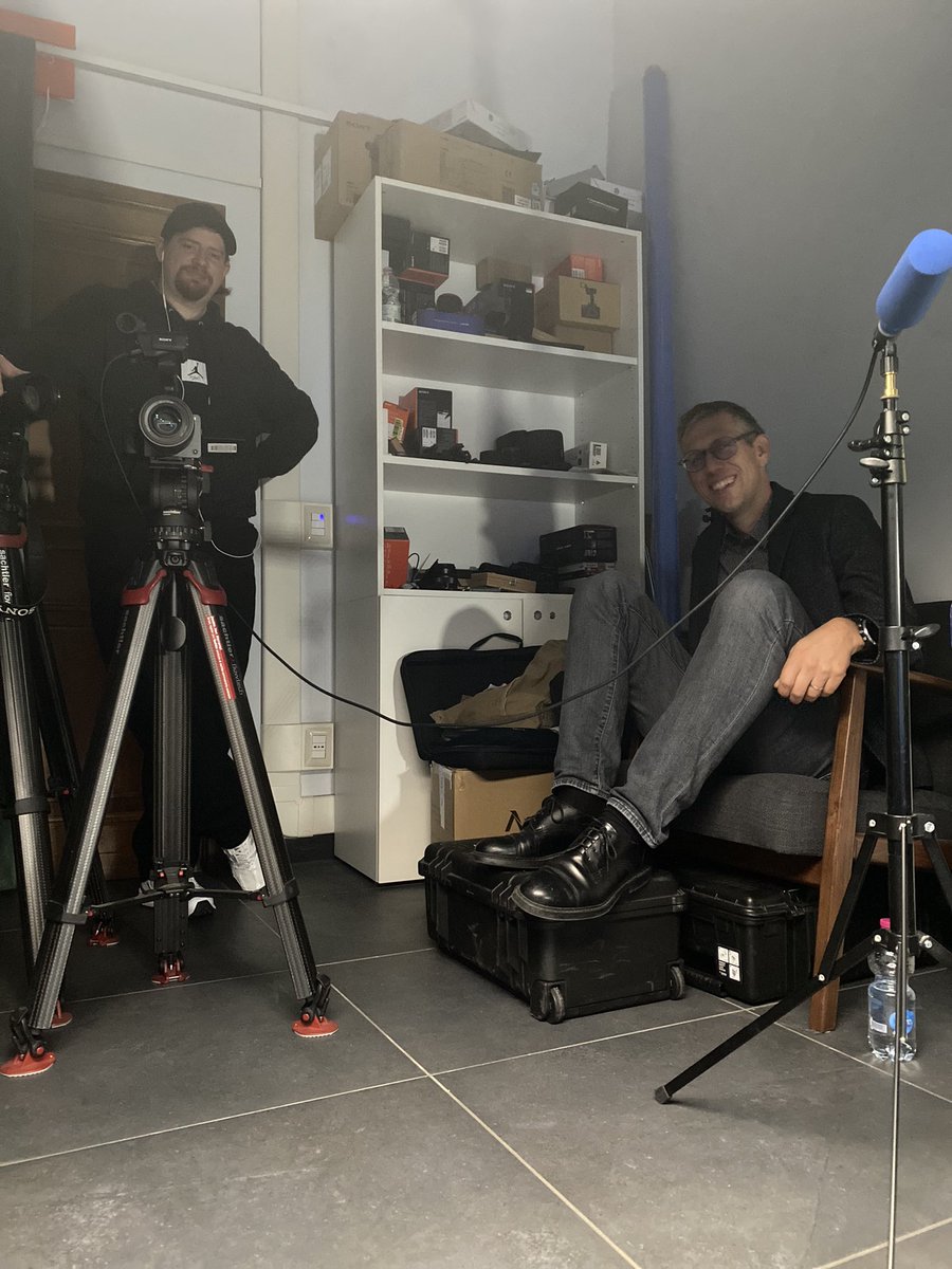 alexstubb's tweet photo. This is where it happens.

Without @rscholtalbers and Andrii it would not happen.

Together we have recorded about 50 episodes on:

1. Understanding the war.

2. Geopolitics with Alex.

3. The New World (disorder).

All on @YouTube @STGEUI https://t.co/kwTBZbkgol