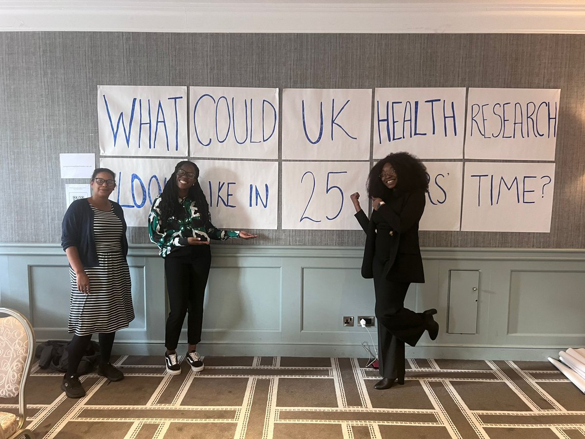 💡 Last week BWIS network joined the Emerging Research Leaders Summit in Birmingham which was organised by the AMS (<a href="/acmedsci/">Academy of Medical Sciences</a>) @mbangyoung <a href="/tomiakingbade_/">tomi</a>
Interesting conversations about what UK health could look like in 25 years.👩🏿‍🔬 
#AMS25