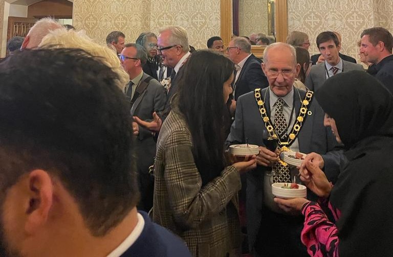 <a href="/SarahMChamber/">Sarah Moorhouse</a> and <a href="/GArnoldPlatinum/">Gail Arnold</a> spent yesterday evening celebrating diversity, inclusion and social mobility in further education as guests of the Rt Hon Lord Paul of Marylebone on behalf of our Patron, <a href="/wlv_uni/">University of Wolverhampton</a> at the Palace of Westminster #HouseOfLords, London.
