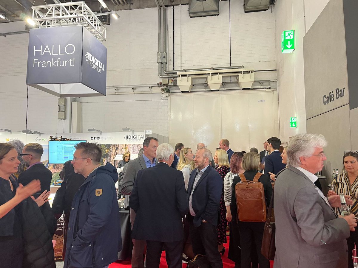 Our drinks reception at the Frankfurt Book Fair was a huge success! Thanks to everyone who attended. 🍻🇩🇪📚🤩 <a href="/Book_Fair/">FrankfurterBuchmesse</a> #fbm23

📍 Hall 4.0, Stand E105 - drop by and say hi! 👋

We're showcasing solutions <a href="/DSDimensions/">Dimensions</a> <a href="/altmetric/">Altmetric</a> <a href="/figshare/">Figshare</a> <a href="/readcube/">ReadCube</a> <a href="/Writefullapp/">Writefull</a> &amp; <a href="/overleaf/">Overleaf</a>.