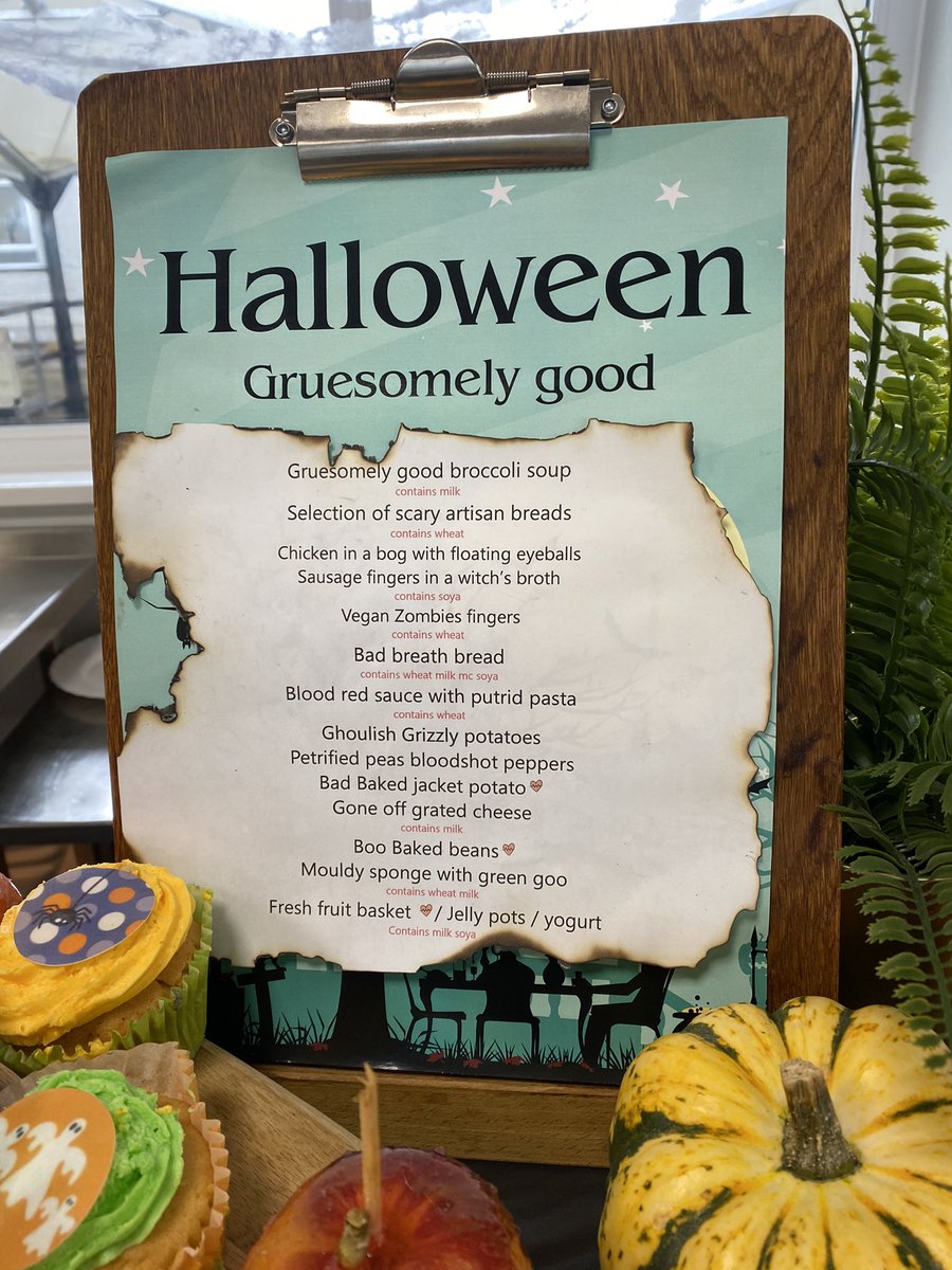 PlymColKitchen's tweet photo. Halloween!! @plymouthcollege https://t.co/WjLzyUv8yV