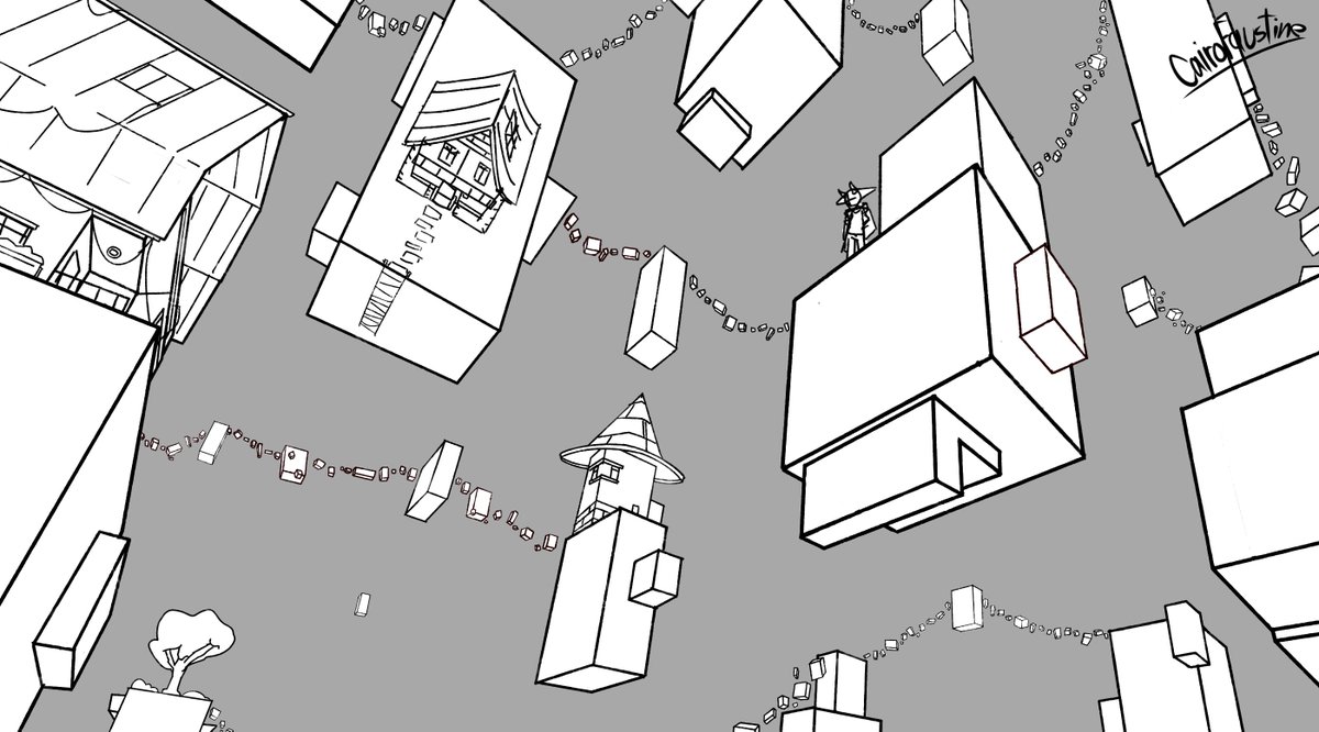 CairoFaustine's tweet image. Playing around with perspective