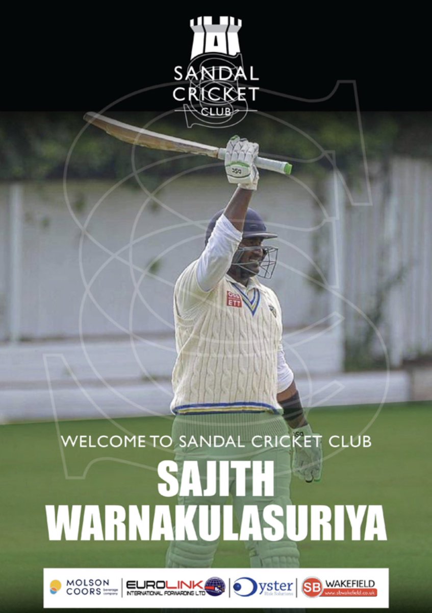 ✍️ Sajith signs for Sandal!

We are delighted to welcome “Big Saj” to The SCG. Saj is a powerful batsman who can be a destructive strike weapon. Having played in the BCL Premier Division for the last few seasons, he promises to be a great addition to the side. #UpTheRoyal