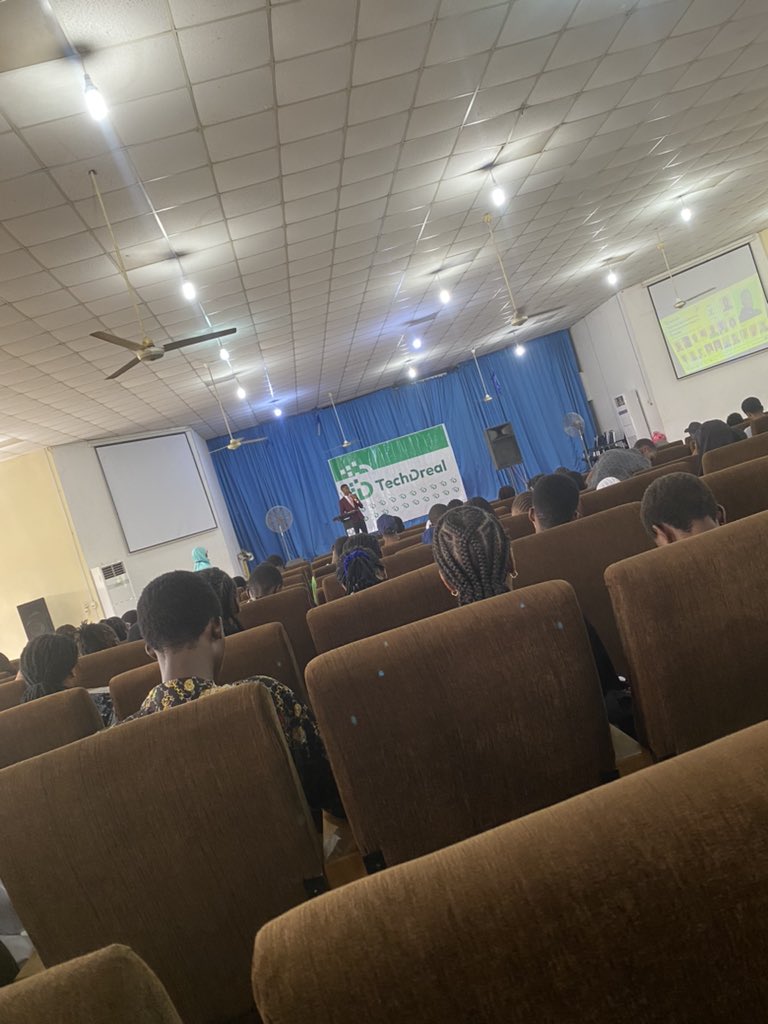 badmantunde's tweet photo. TechDreal OOU

#Techdreal2023
#Techdrealconference
#Nationbuilding
#TechConference https://t.co/rvkR4V4EIP