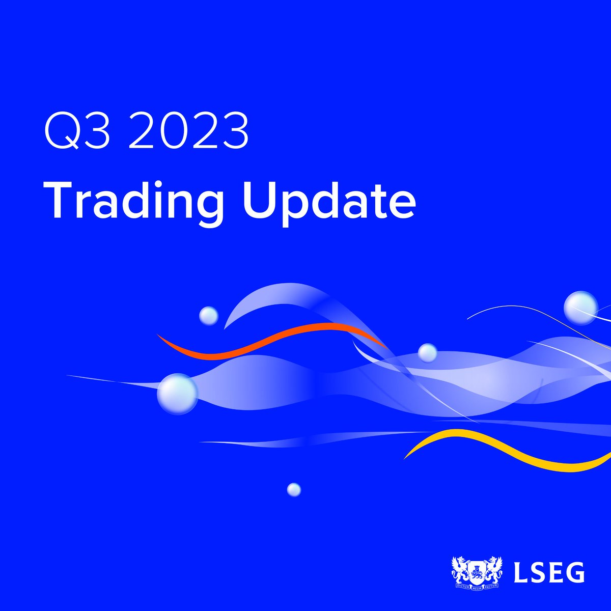 .<a href="/LSEGplc/">LSEG</a> delivers another strong performance in Q3. Read the full trading update: lseg.group/46PYUwy #LSEG #Q323 #FinancialResults #EarningsResults